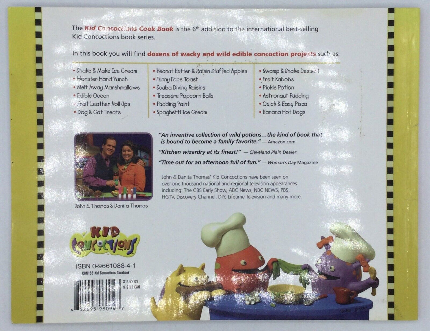 Kid Concoctions Cook Book John E. Thomas and Danita Thomas
