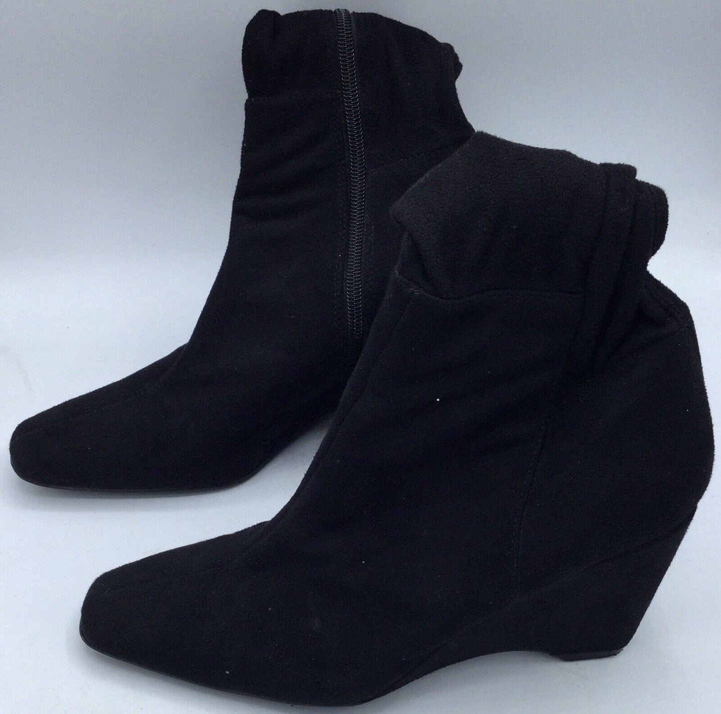 Apostrophe Katerina High Heel Knee High Boots Size 7.5M Black