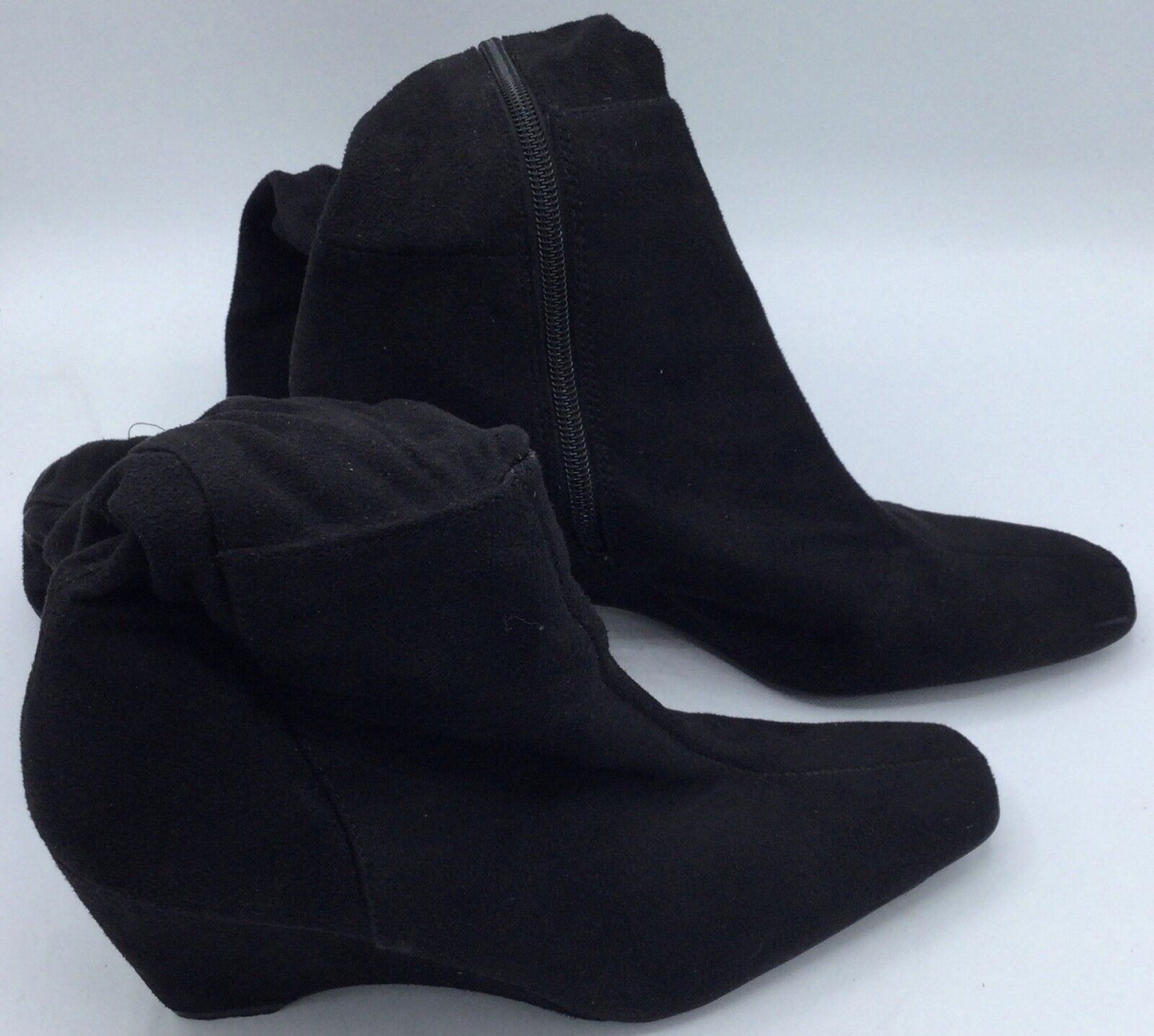 Apostrophe Katerina High Heel Knee High Boots Size 7.5M Black