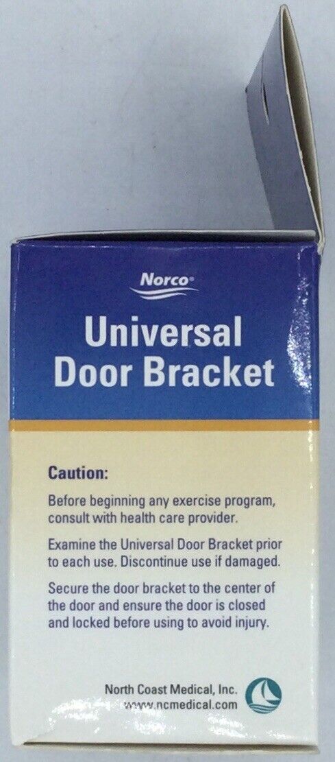 Norco Universal Door Bracket For Shoulder Pulley or Exercise Loop - Lot of 4