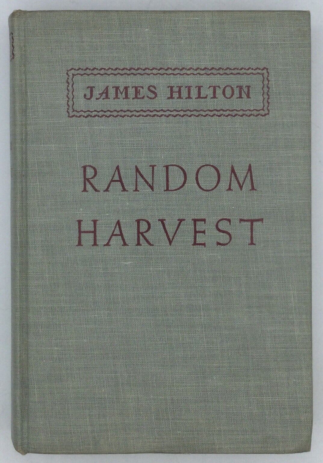 Random Harvest by James Hilton, 1941, Book Club Edition
