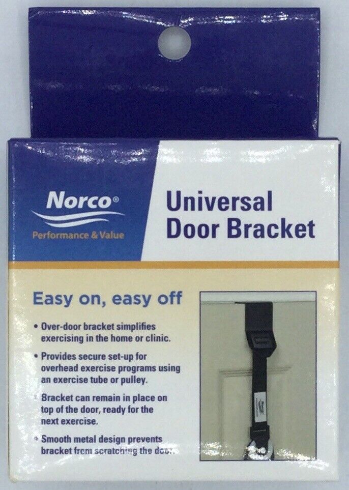Norco Universal Door Bracket For Shoulder Pulley or Exercise Loop - Lot of 4