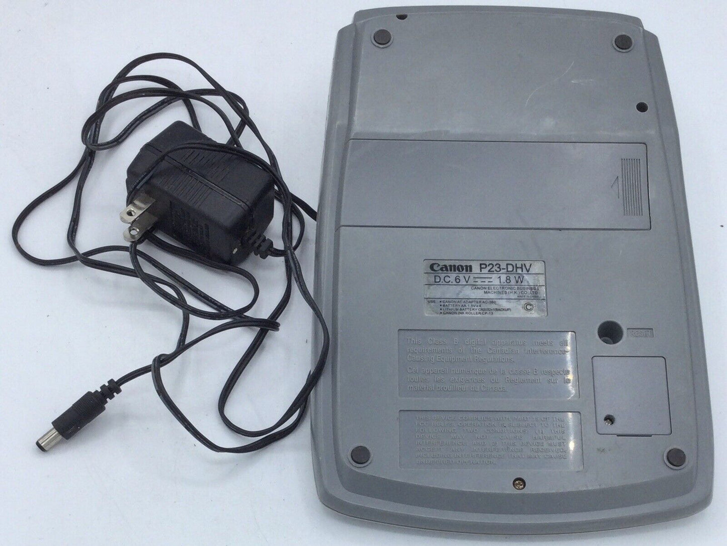 Canon P23-DHV Printing Calculator