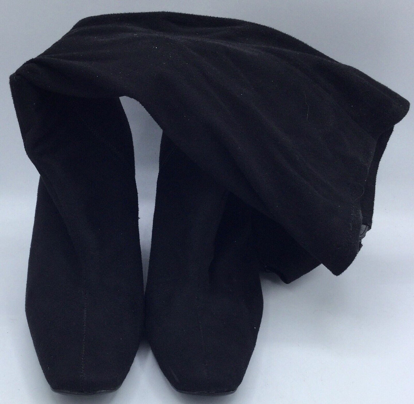 Apostrophe Katerina High Heel Knee High Boots Size 7.5M Black
