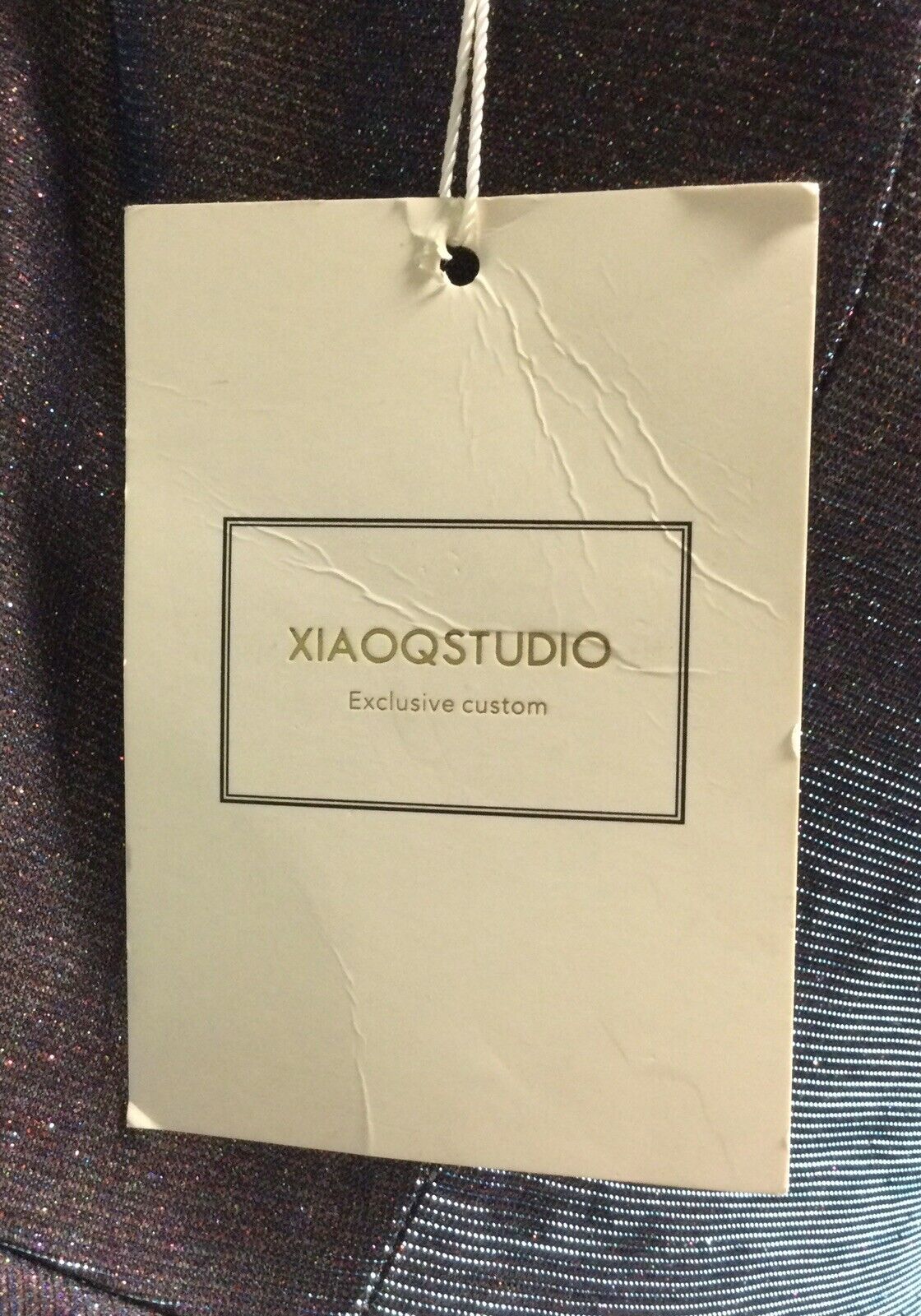 XIAOQSTUDIO Two-Tone Evening Dress (XS)