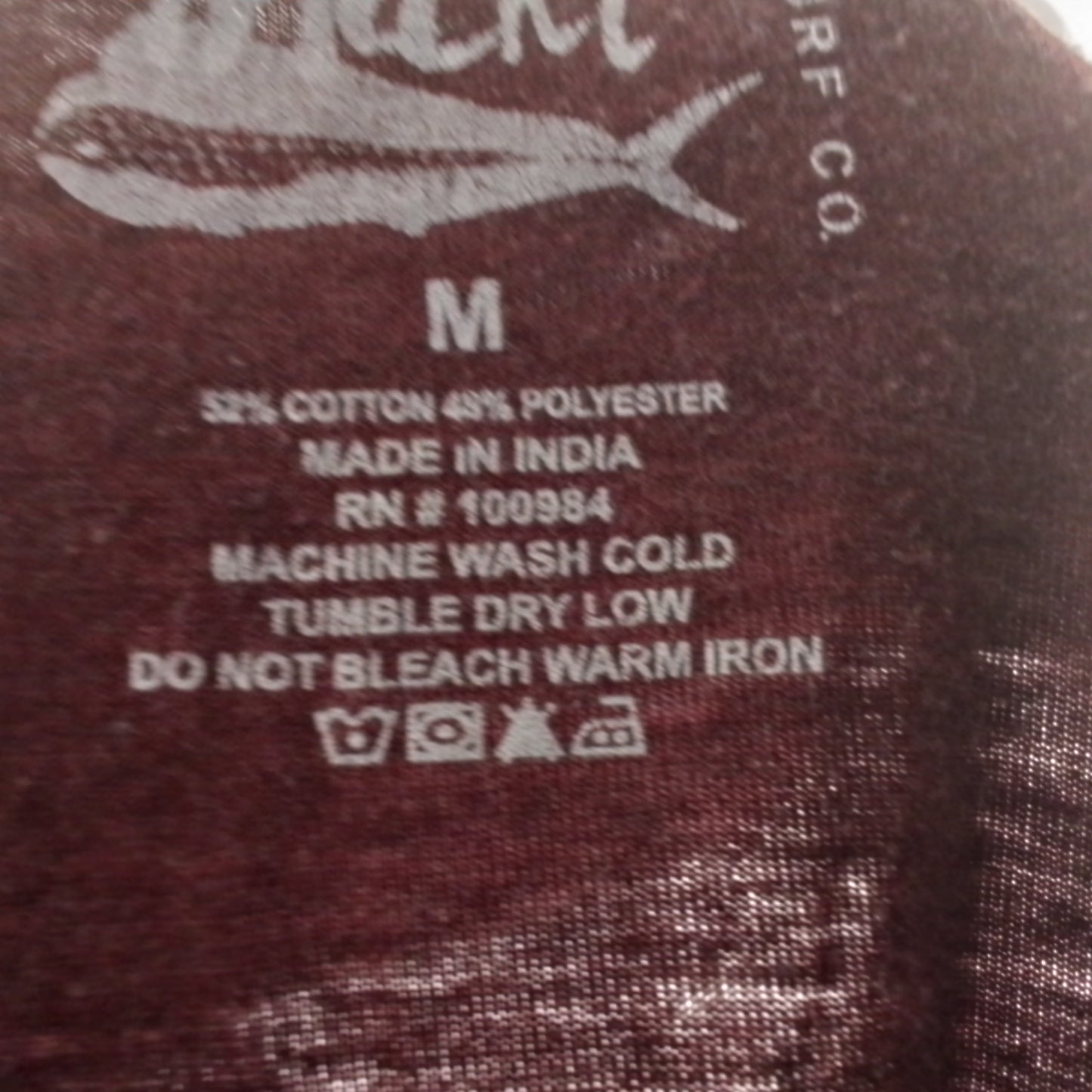 Maui Men's Maroon "Myrtle Beach" T-Shirt