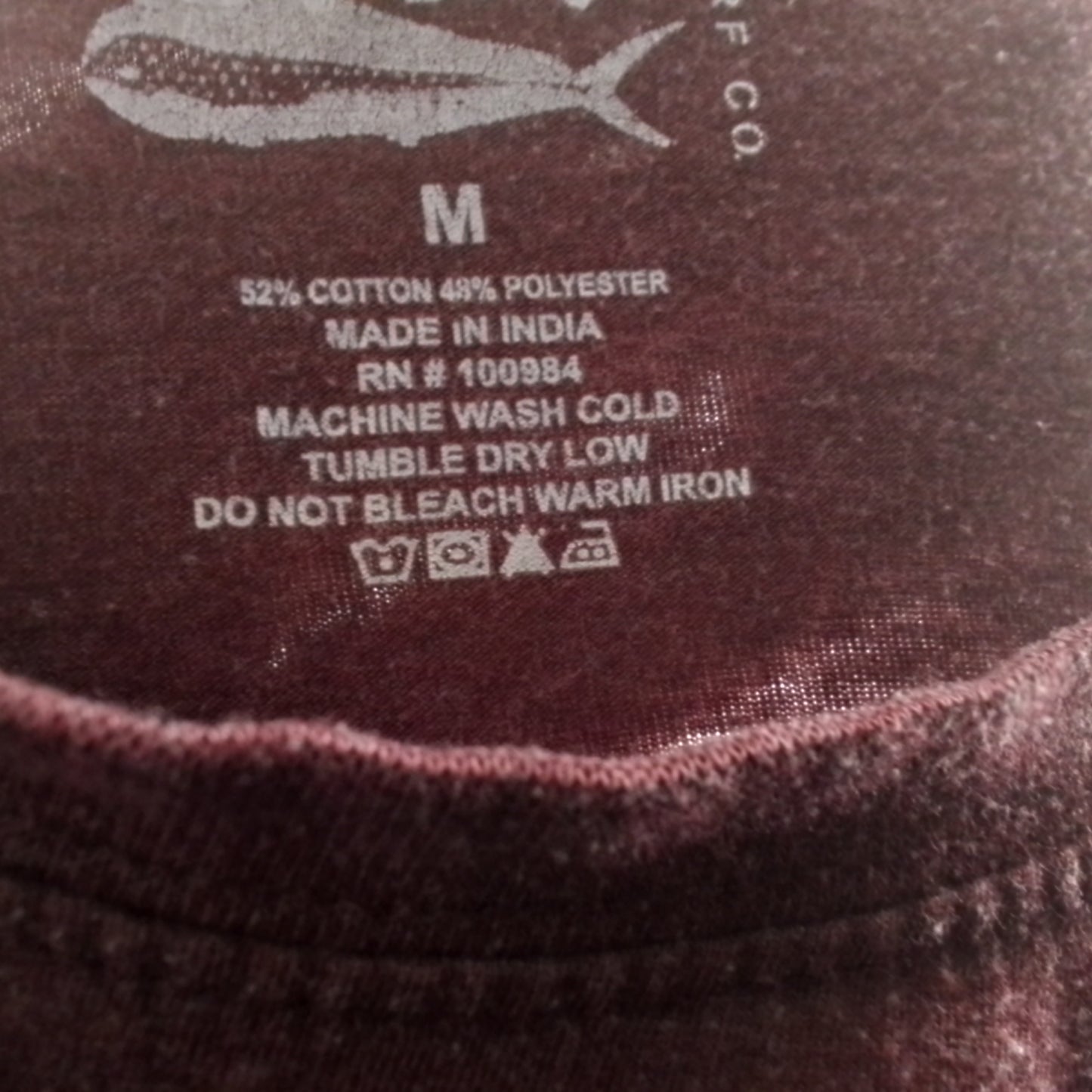 Maui Men's Maroon "Myrtle Beach" T-Shirt