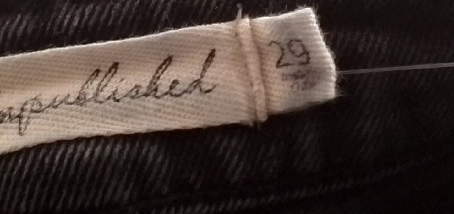 Unpublished Women's Black Jeans