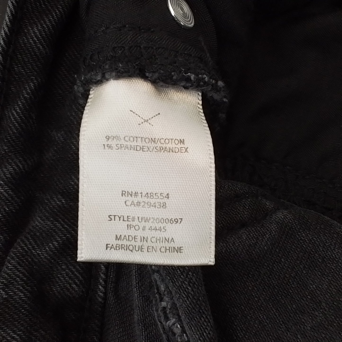 Unpublished Women's Black Jeans