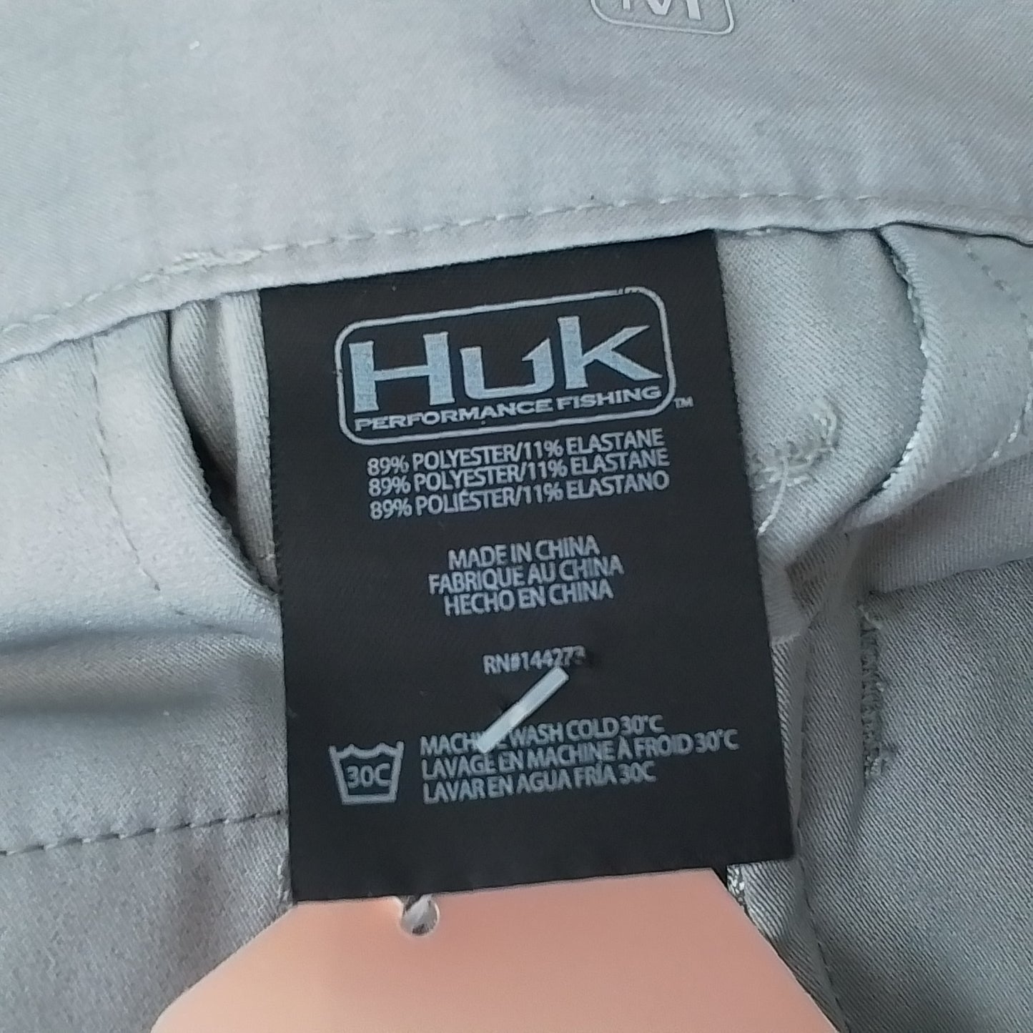 Huk Men's Grey Performance Shorts