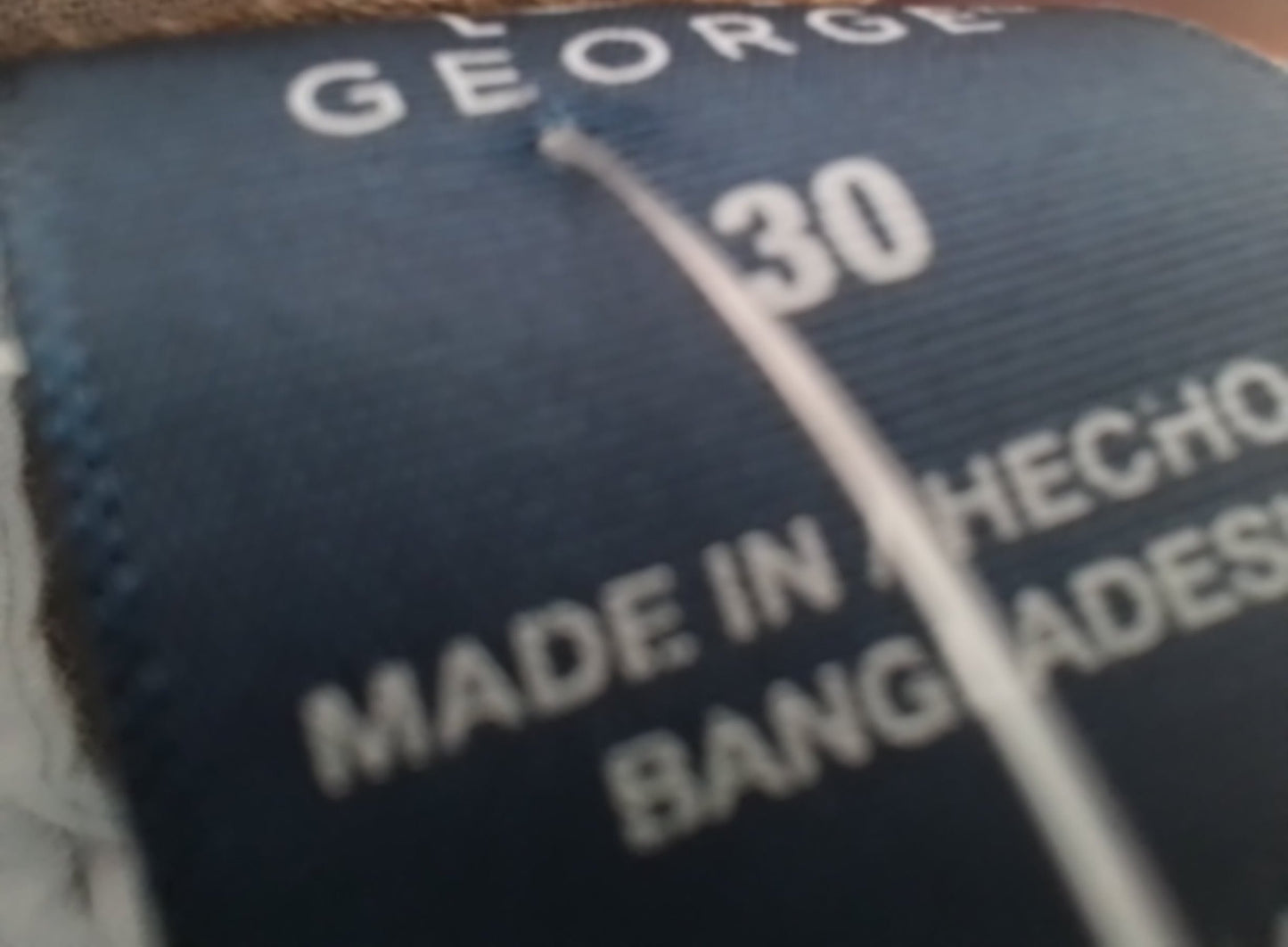 George Men's Brown Shorts