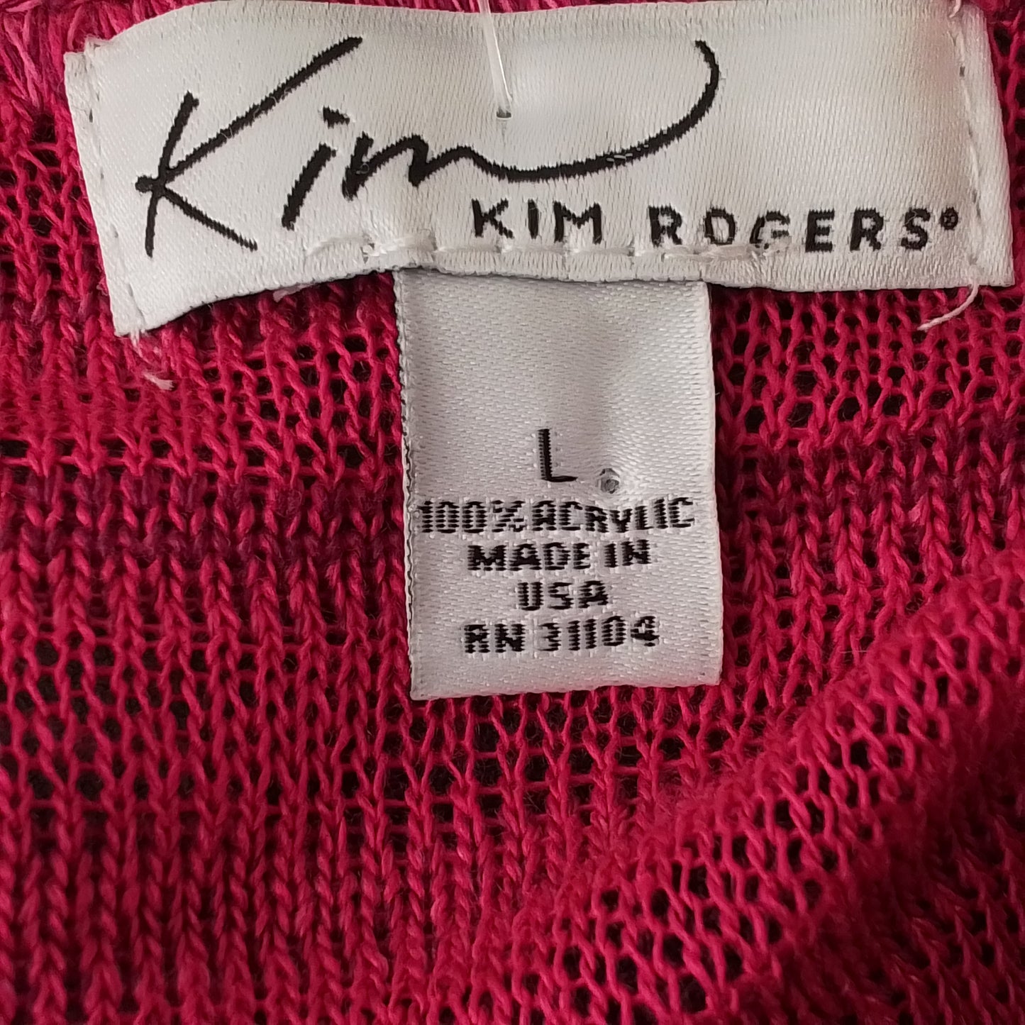 Kim Rogers Women's Pink Top