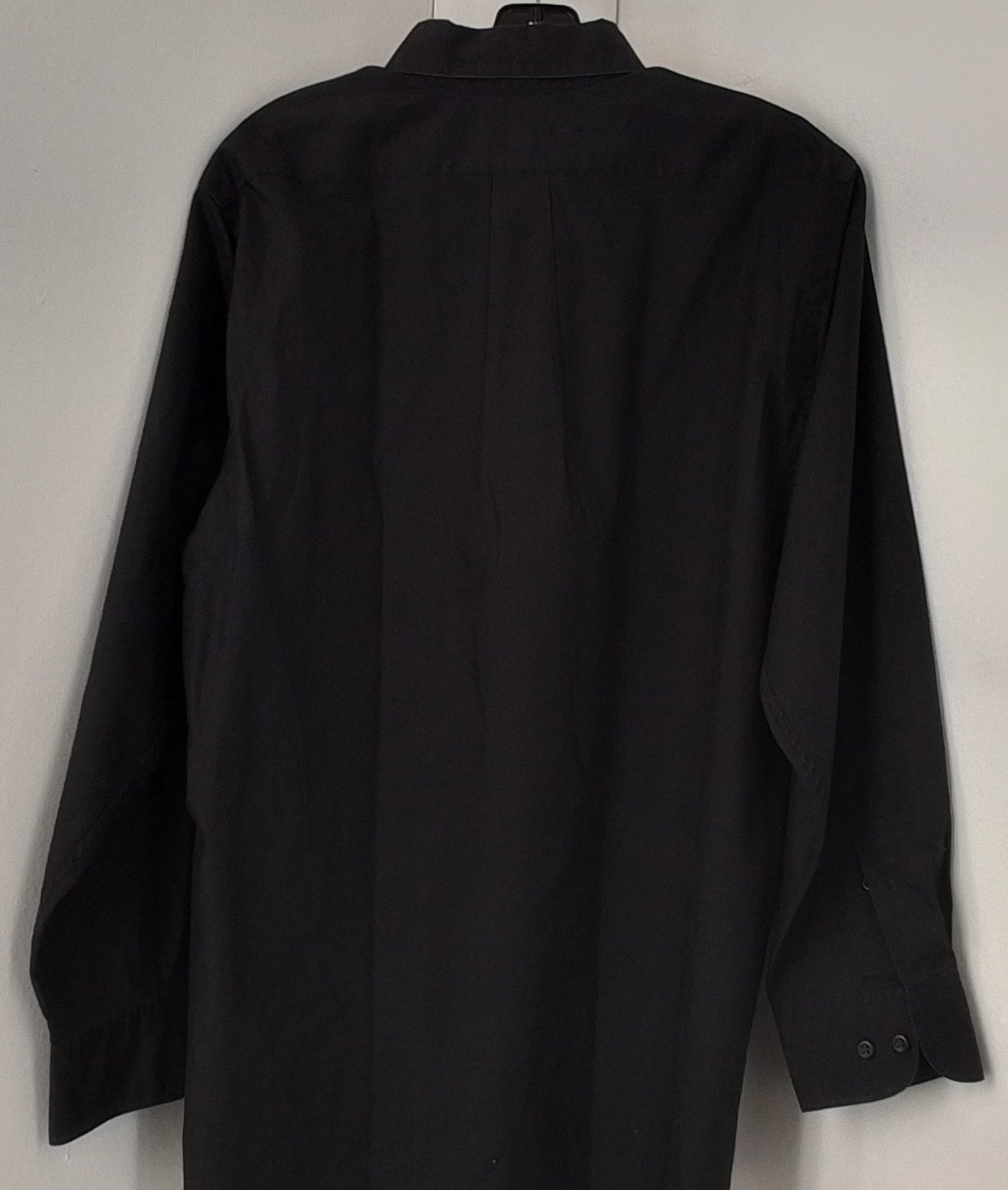 Van Heusen Black Long Sleeve Button Up Shirt