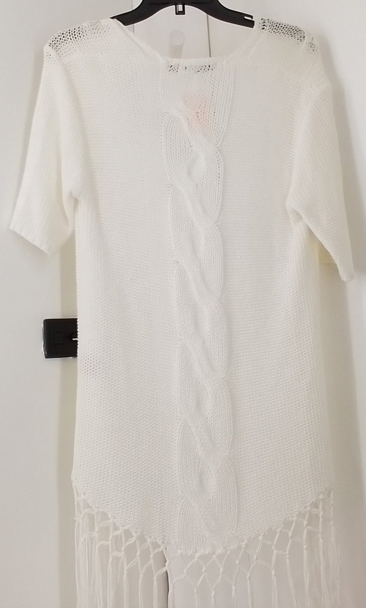 Red Women's White Cardigan