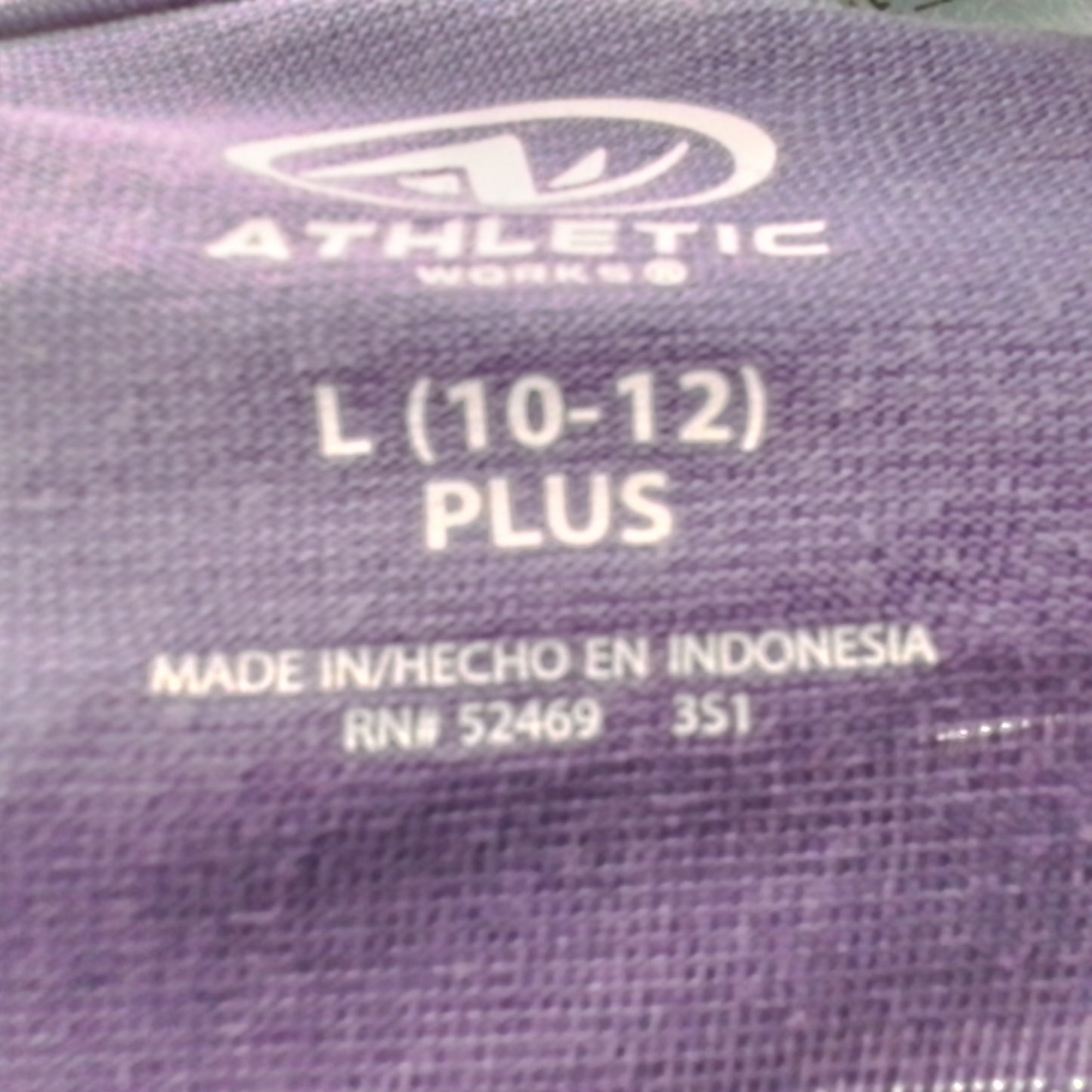 Girls athletic shirt