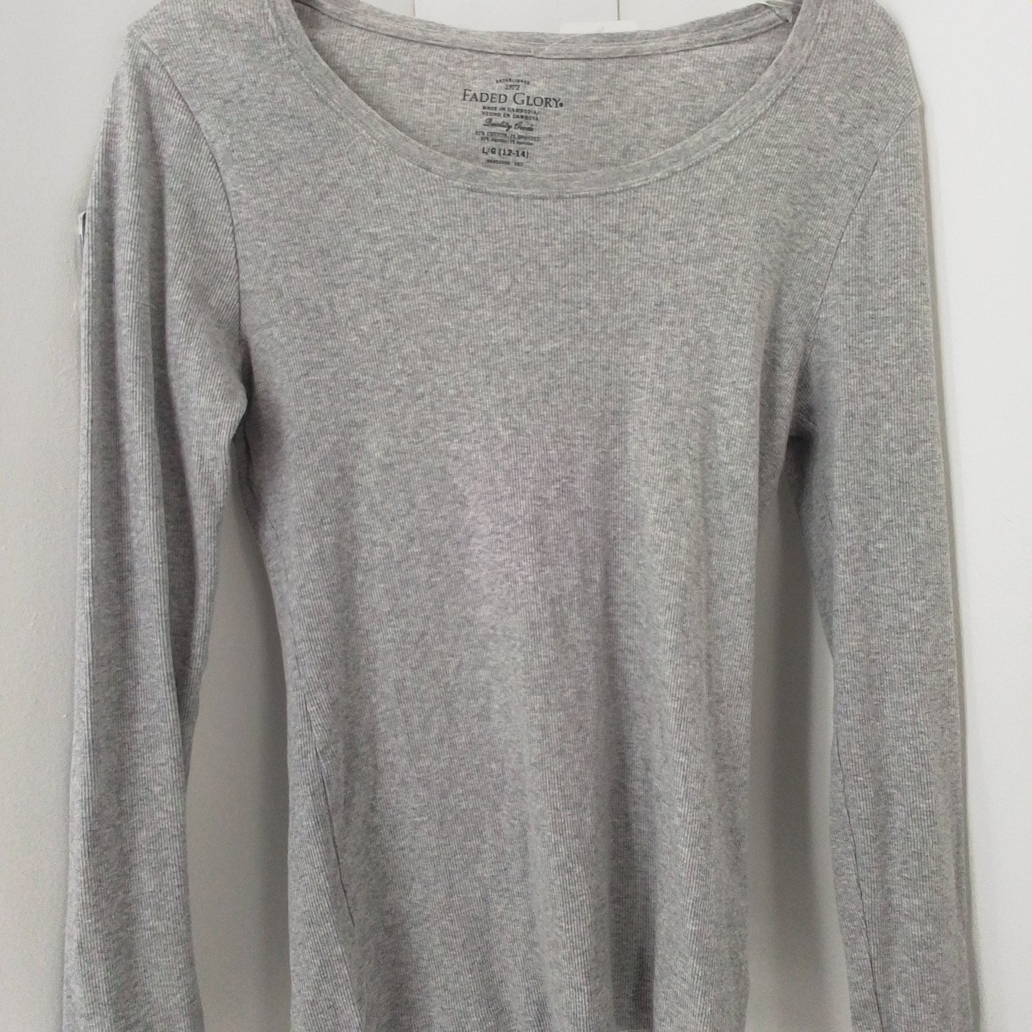 womens faded glory longe sleeve shirt