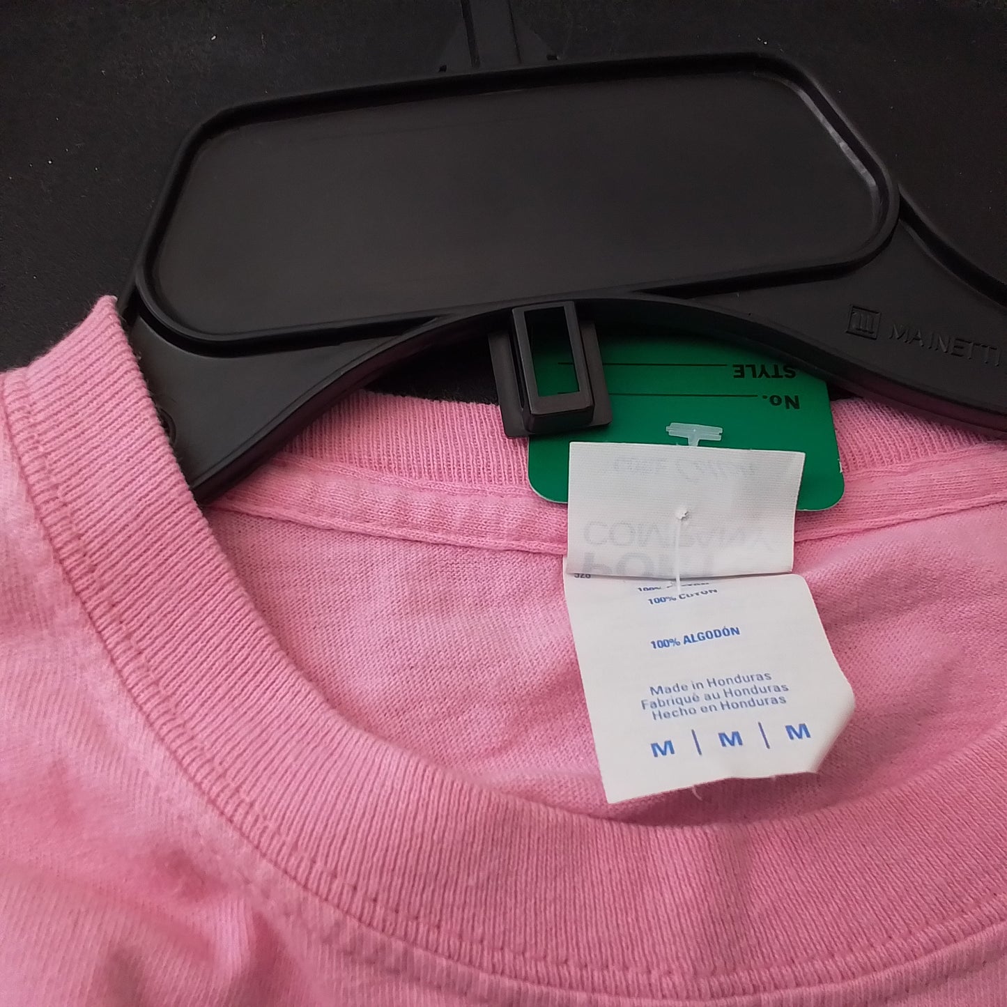 women's pink T-shirt