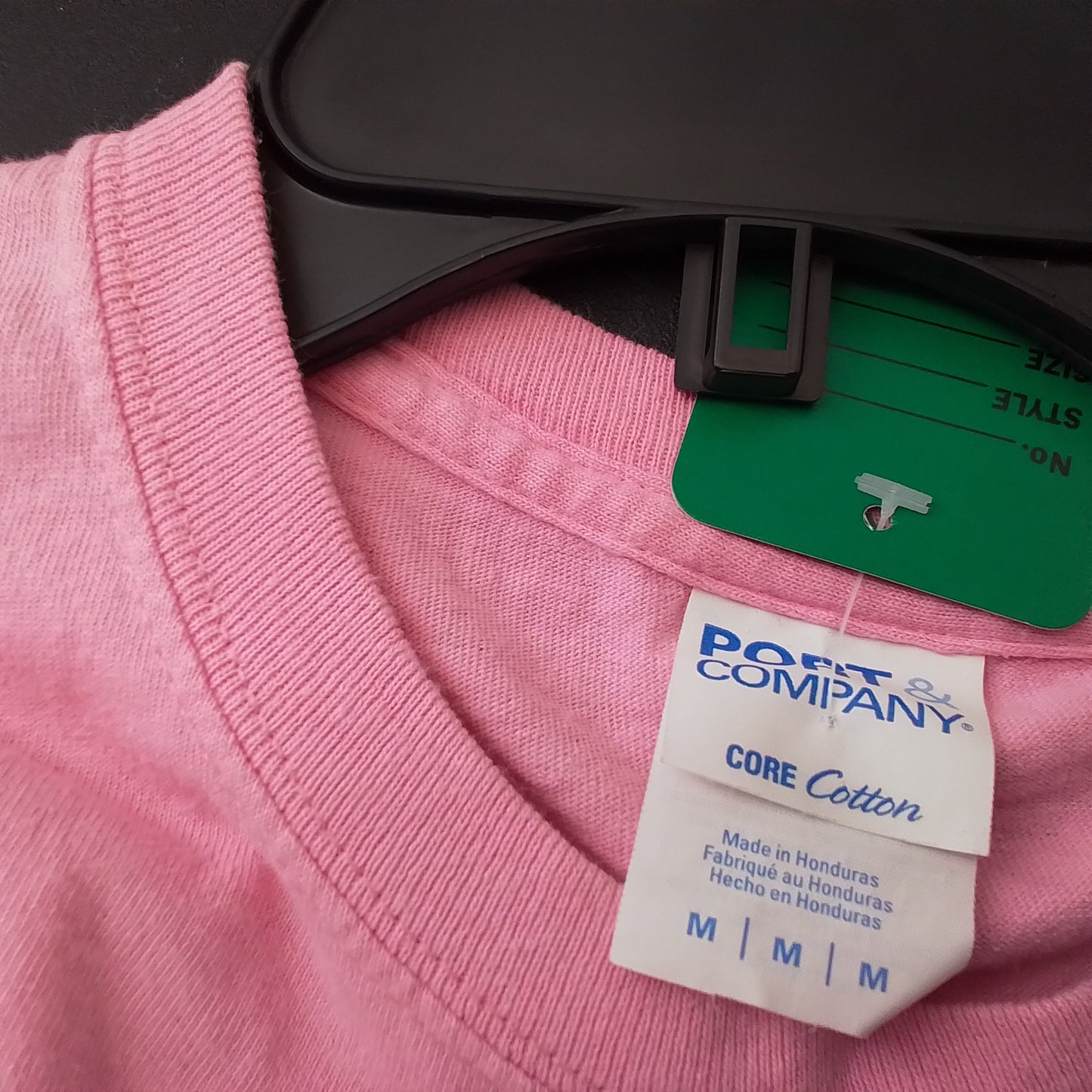 women's pink T-shirt