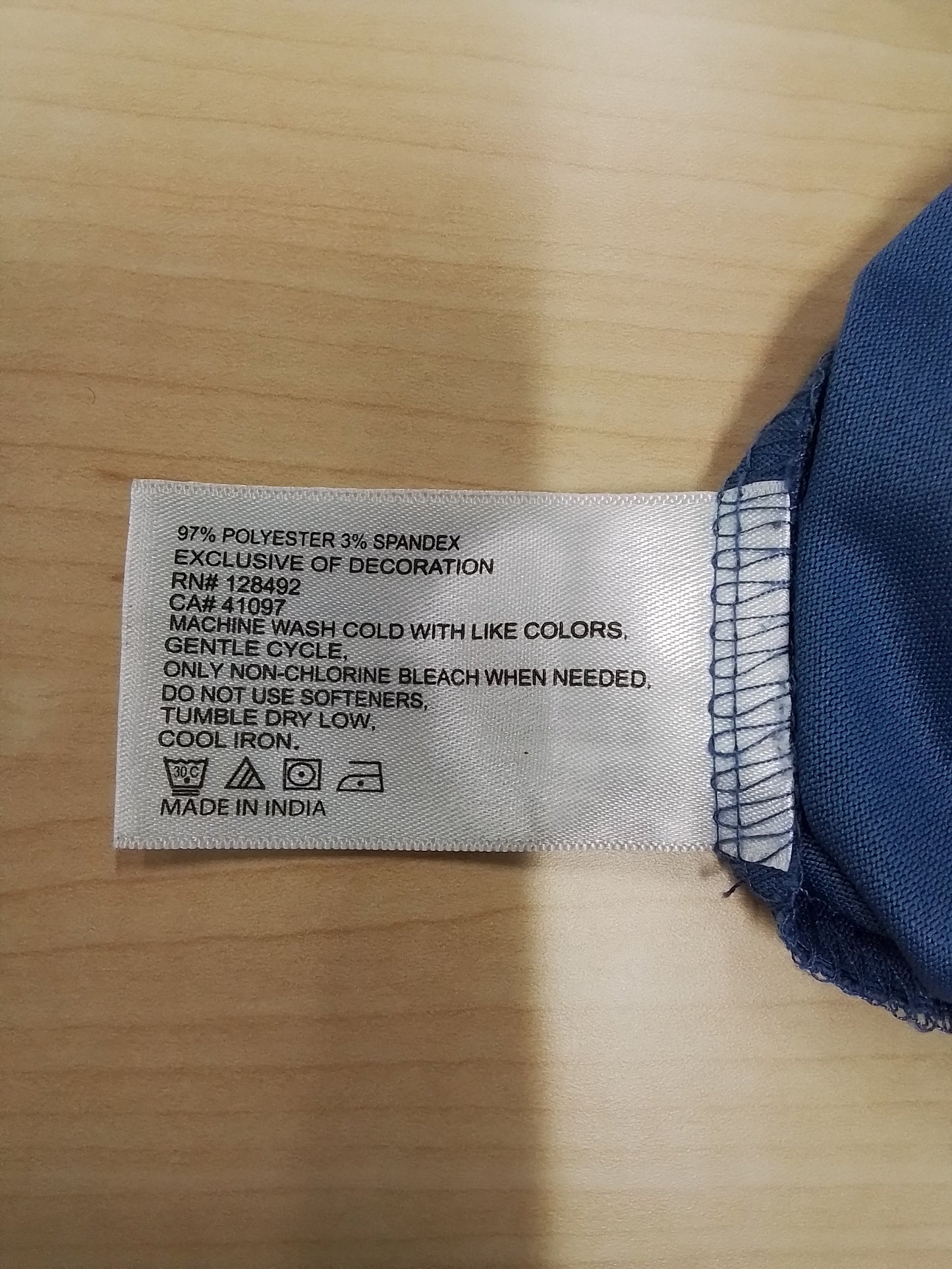 Greg Norman Men's Blue Shirt