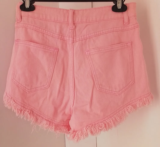 Women's Shein Pink Jean Shorts