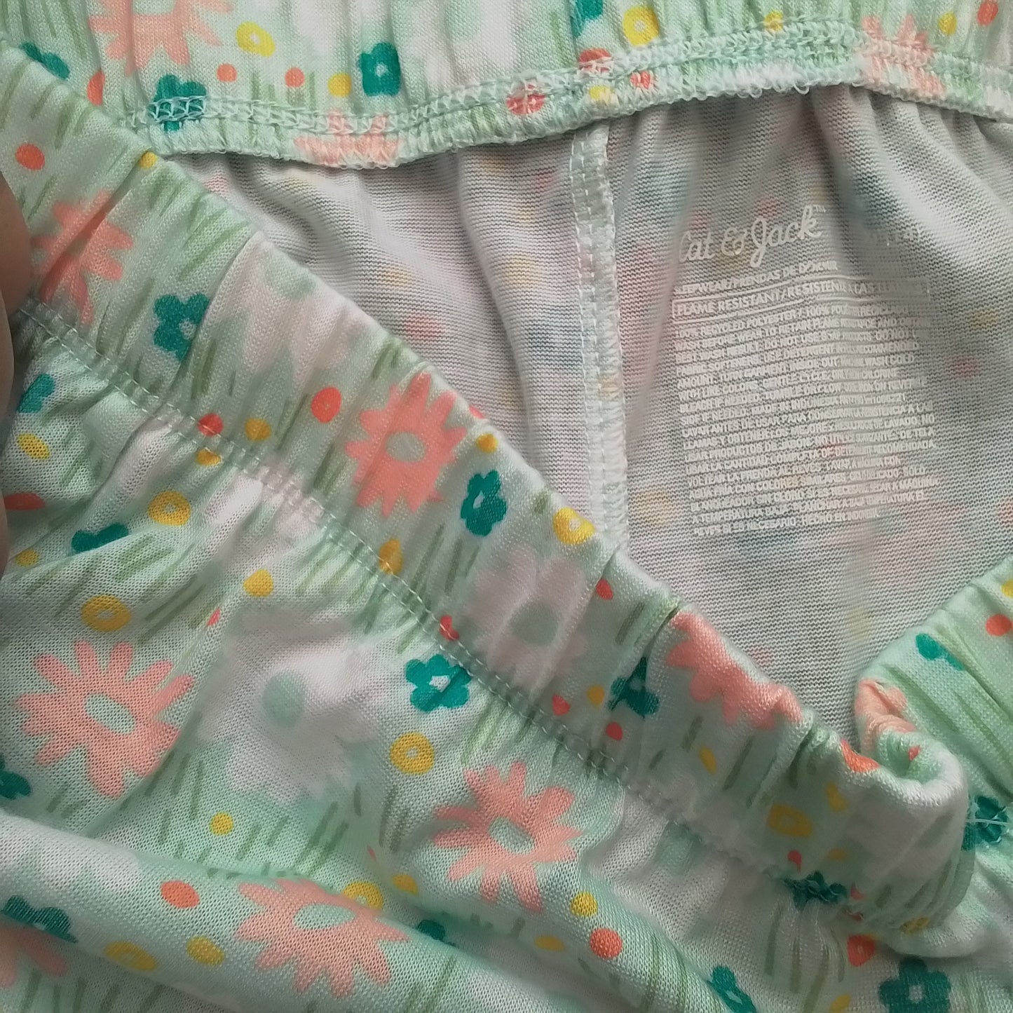 kids cat and jack pj shorts