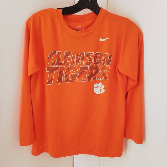 Boys' Nike Clemson Tigers Long Sleeve Athletic Shirt