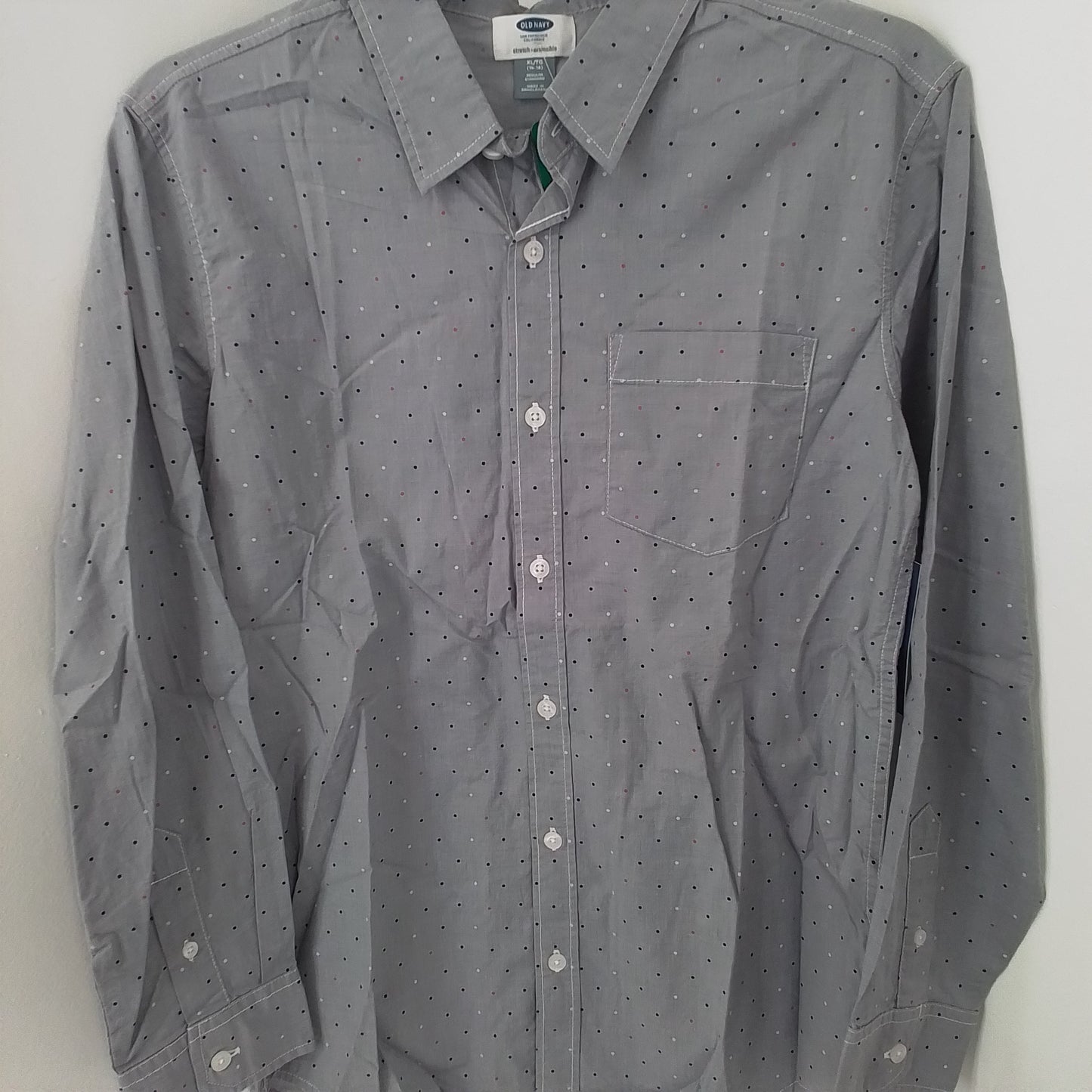 Boys' Old Navy Long Sleeve Button-down Shirt