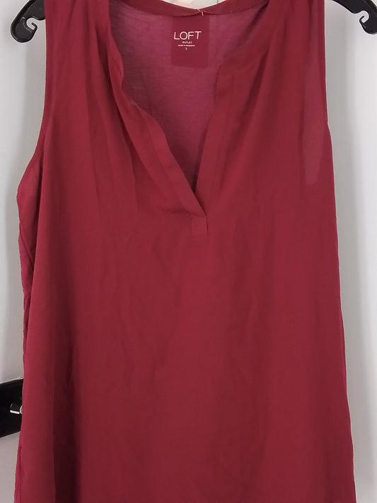 women's LOFT sleeveless blouse