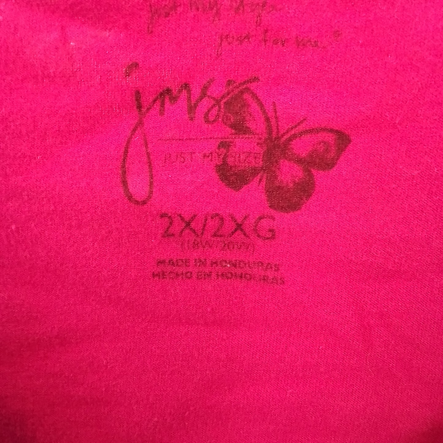 Just My Size pink tee shirt