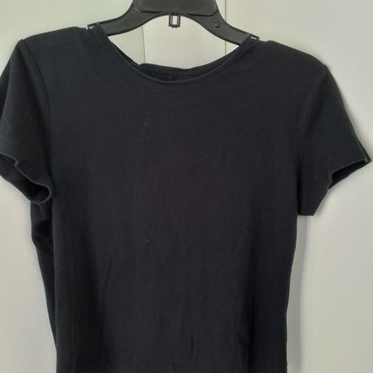 Croft & Barrow women's black tee