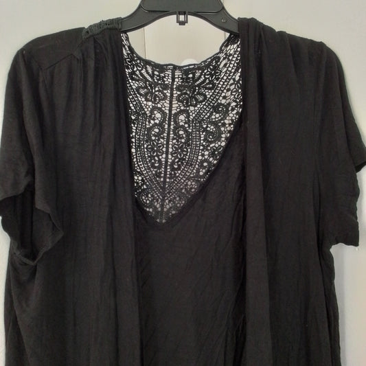 Women's APT.9 Short Sleeve Cardigan