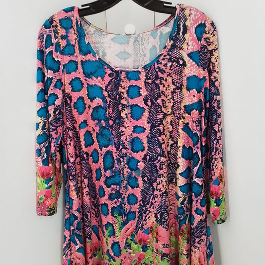 WOMEN'S WHITE MARK Long Sleeve Tunic