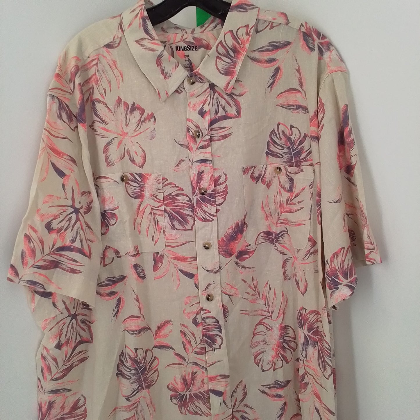 Kingsize Men's button up shirt