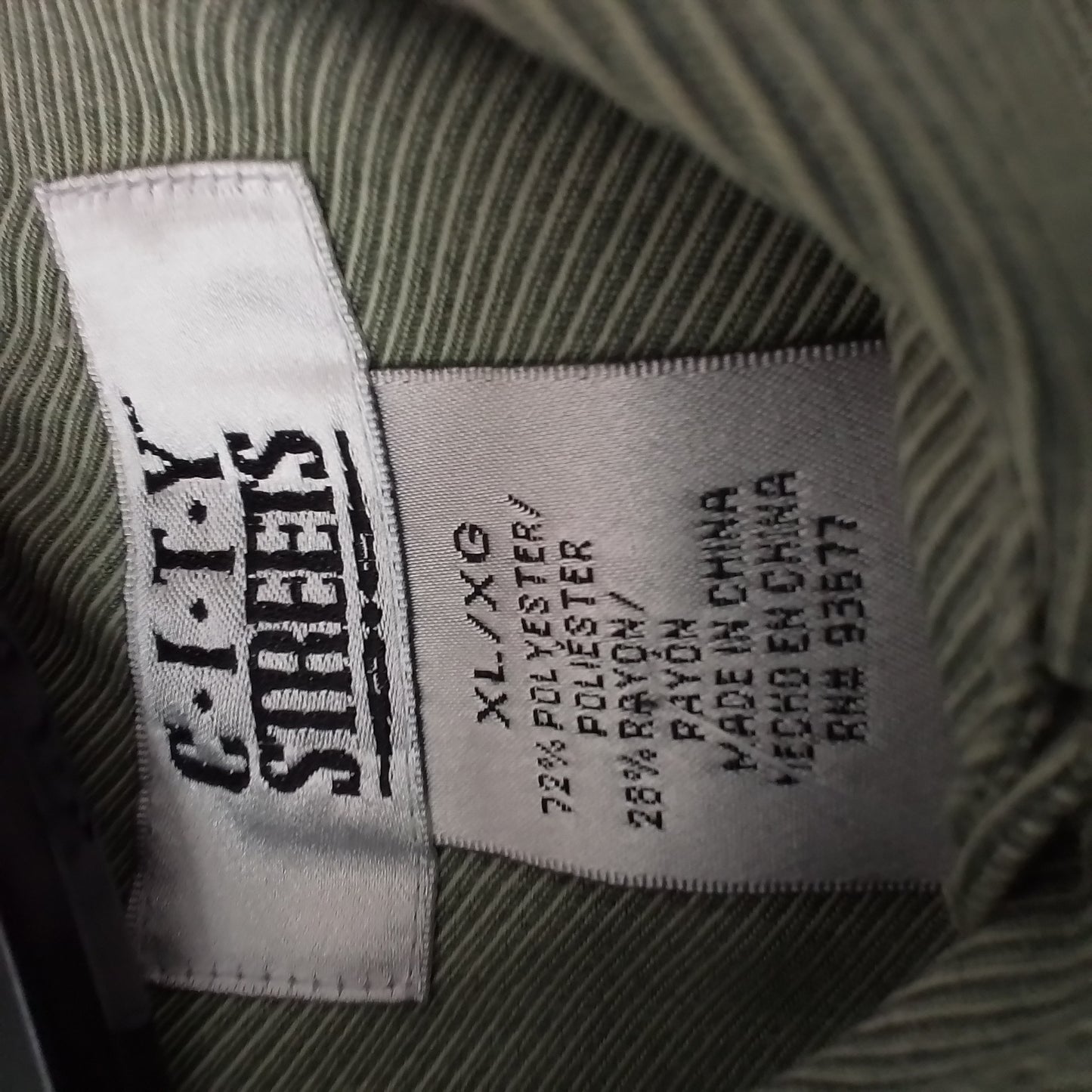Men's C.I.T.Y STREETS Button Up