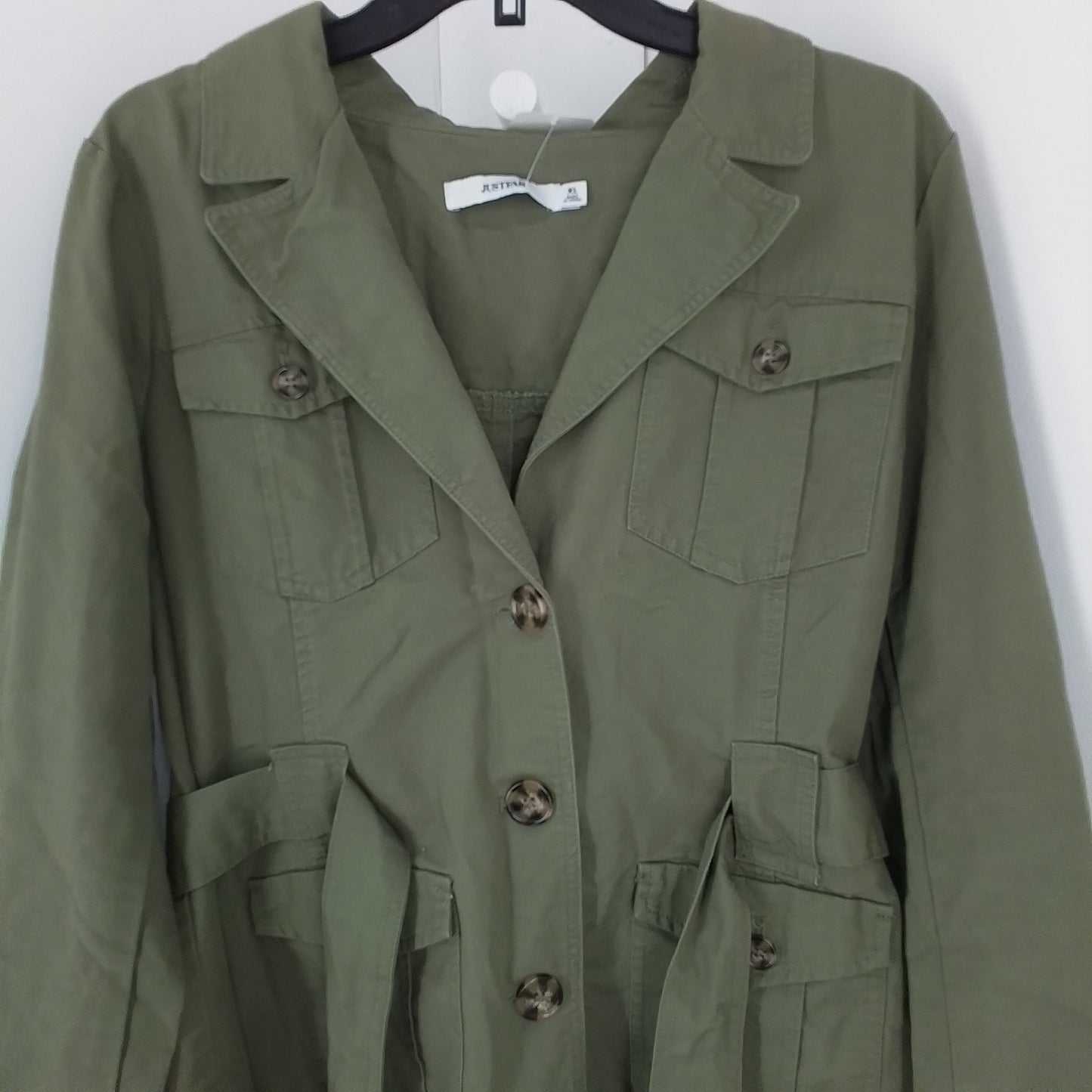 Women's JustFab Belted Jacket