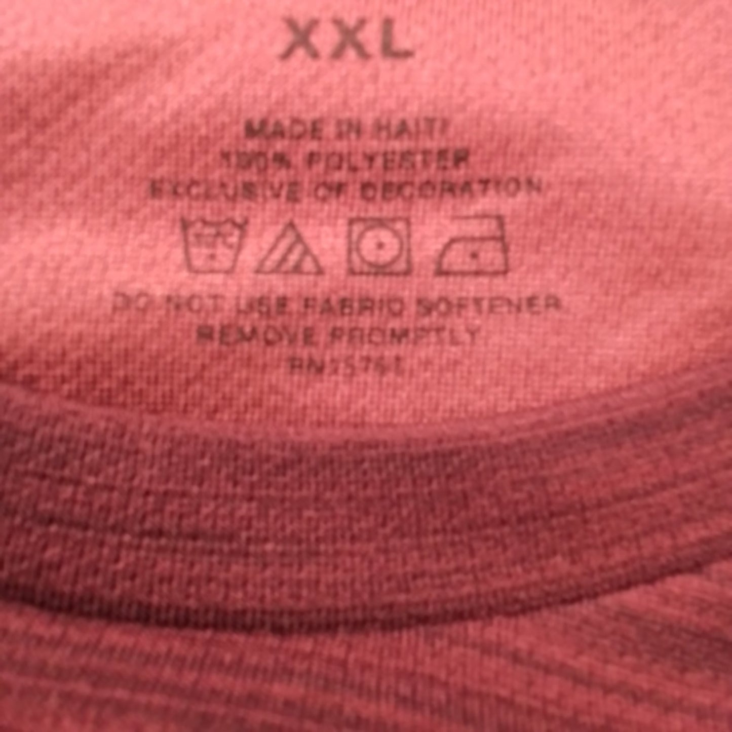 Men's Maroon Polyester Shirt - XXL