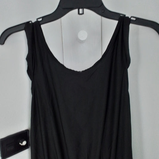 Women's Black Pajamas - Size L, Polyester