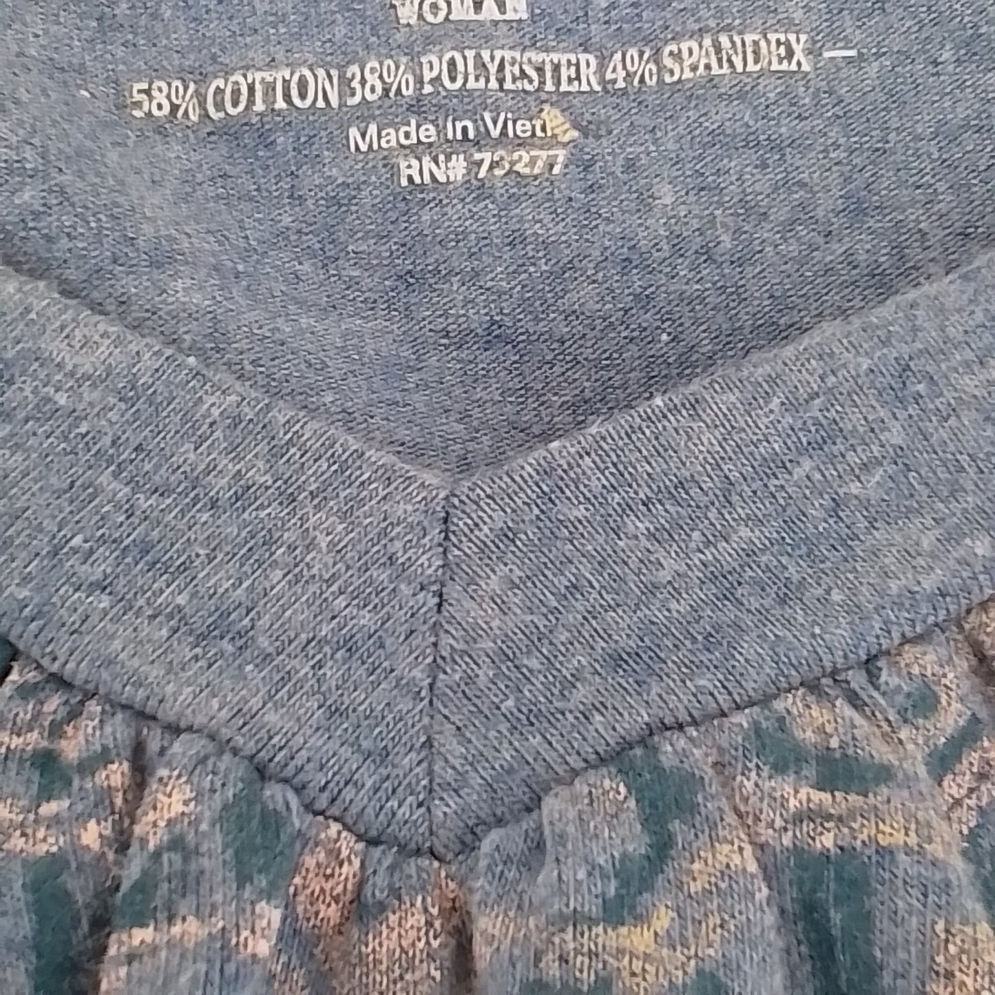 Women's Aqua Polyester Shirt (3x)