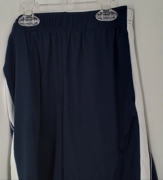 Kid's Polyester Pants - Blue/White, Size M