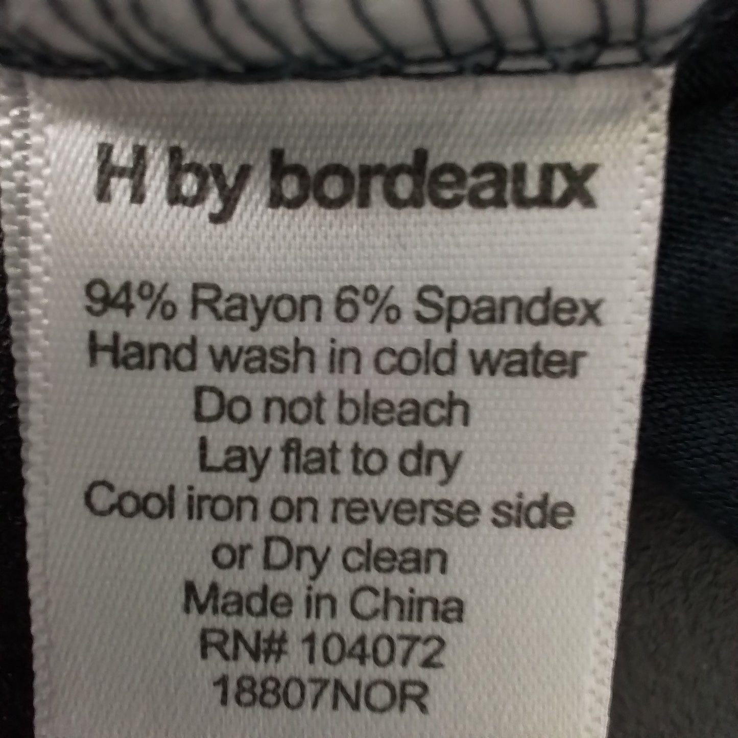 Women's Blue Rayon Blouse - Size M