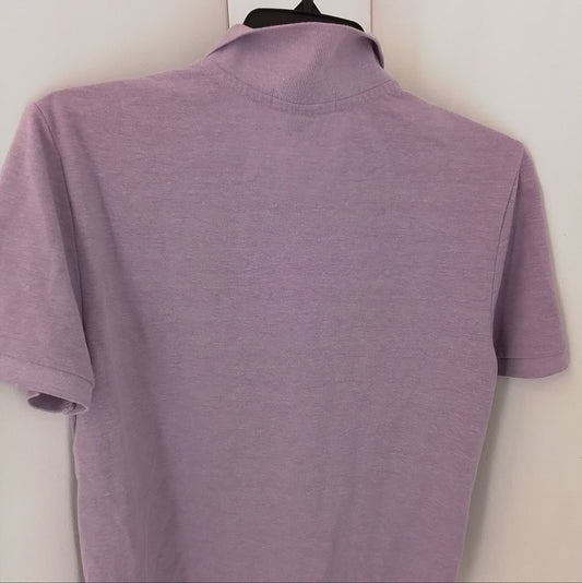 Kids Polo Shirt - Purple, XL, Cotton/Polyester