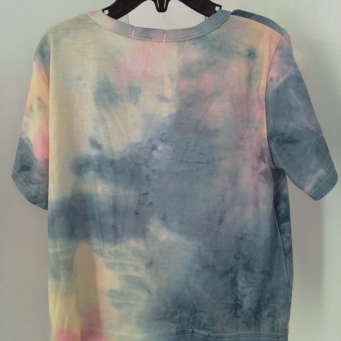 Kids T-Shirt - Grey, Salmon, Yellow, Tie Dye Arshiner
