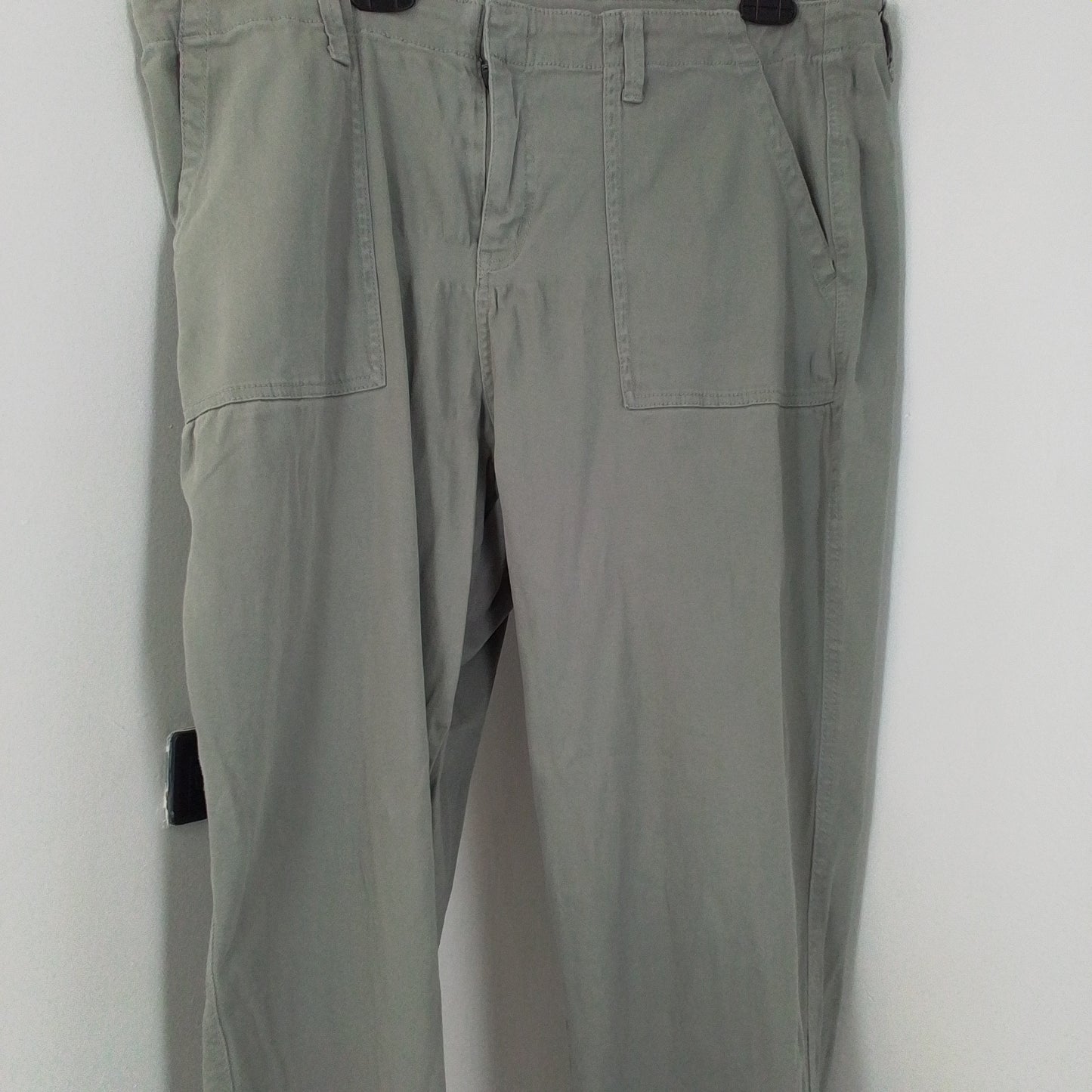 Women's Green Cotton Pants - Size 18