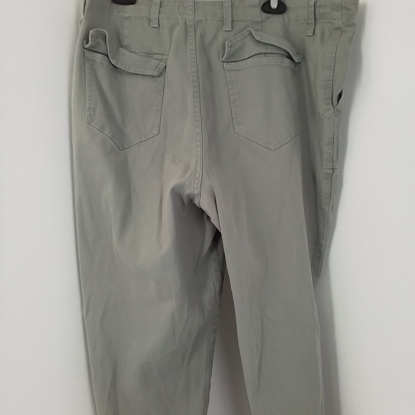 Women's Green Cotton Pants - Size 18
