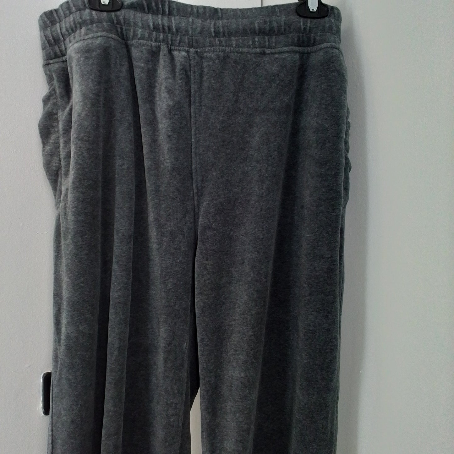 Men's Grey Cotton Pants - XL