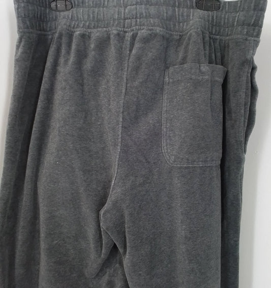 Men's Grey Cotton Pants - XL