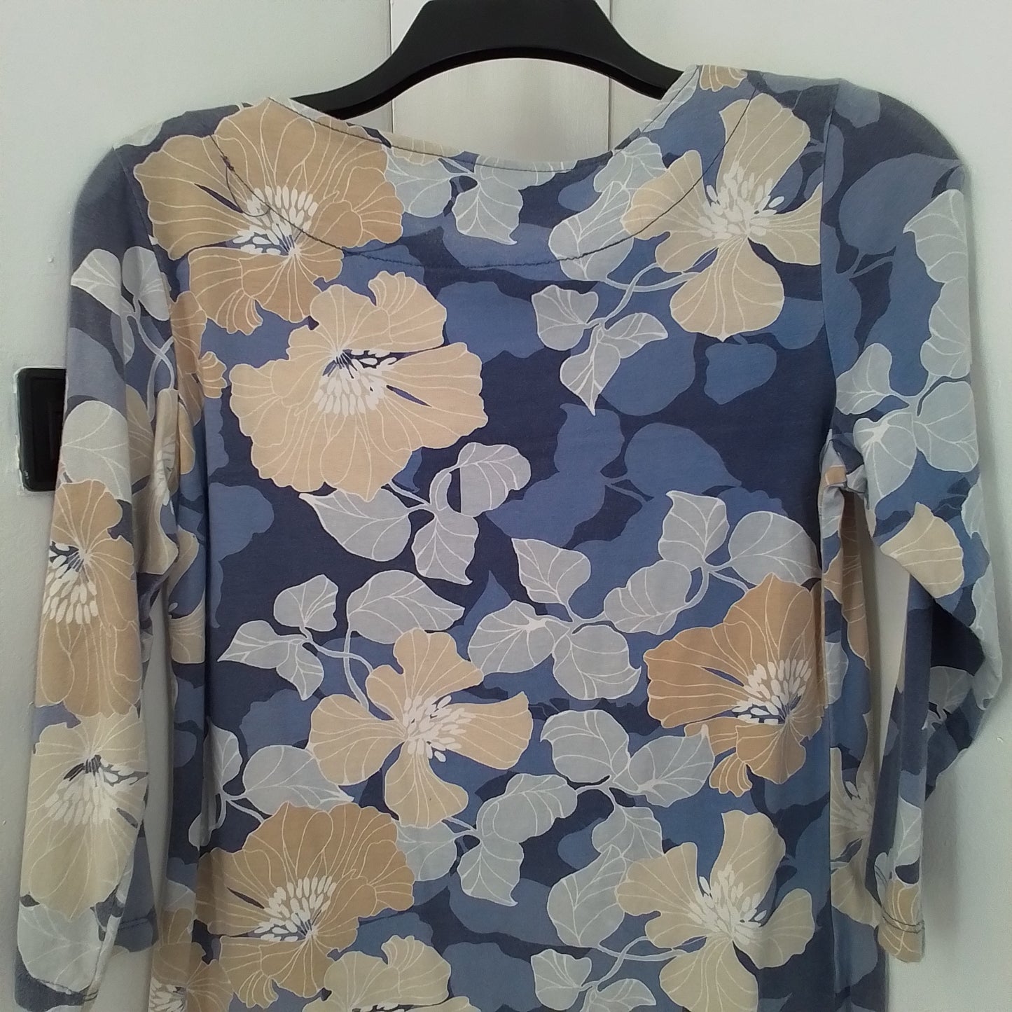 Ruby Rd Women's Floral Cotton Blouse - Size S