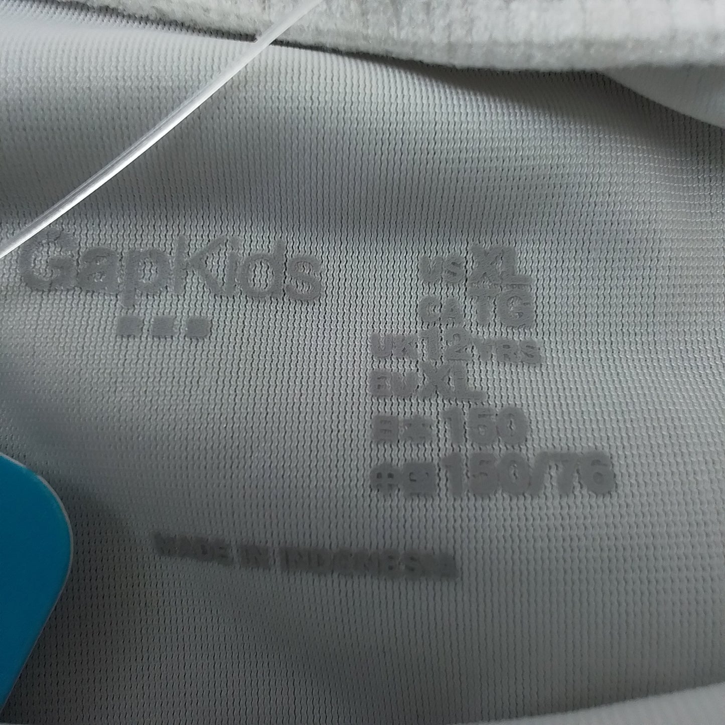 Gap Kids White Polyester Swim Shirt - XL (Kids)