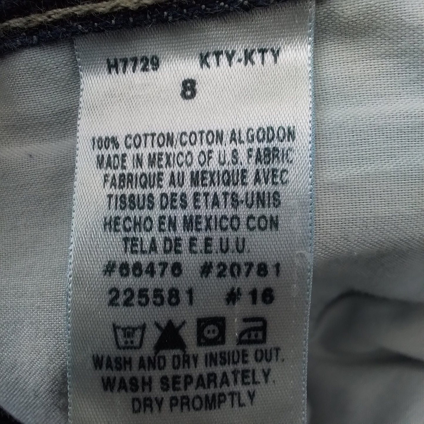 Tommy Hilfiger Women's Blue Cotton Jeans