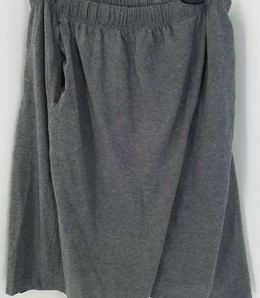 Men's Cotton Shorts - Grey, XL